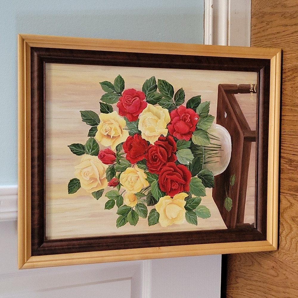 Original painting Roses Sexy